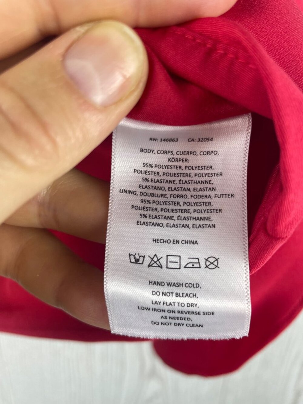 Mare Mare Red V-Neck Flutter Sleeve Cropped Blouse Small - Picture 5 of 9